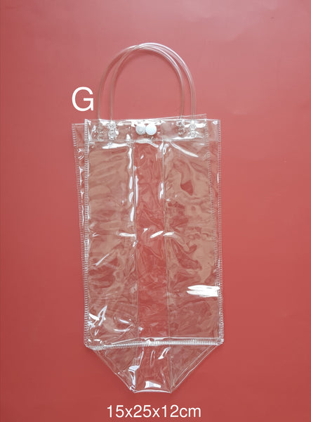 Button Clear Tote Bag