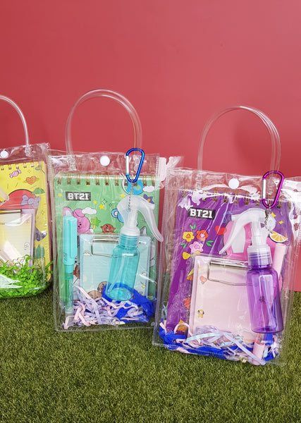 Button Clear Tote Bag