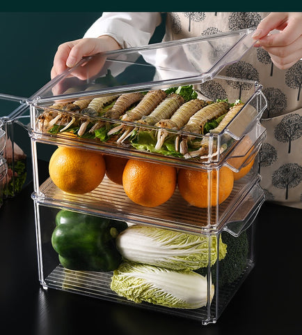 Acrylic Organizer with Removable Lid